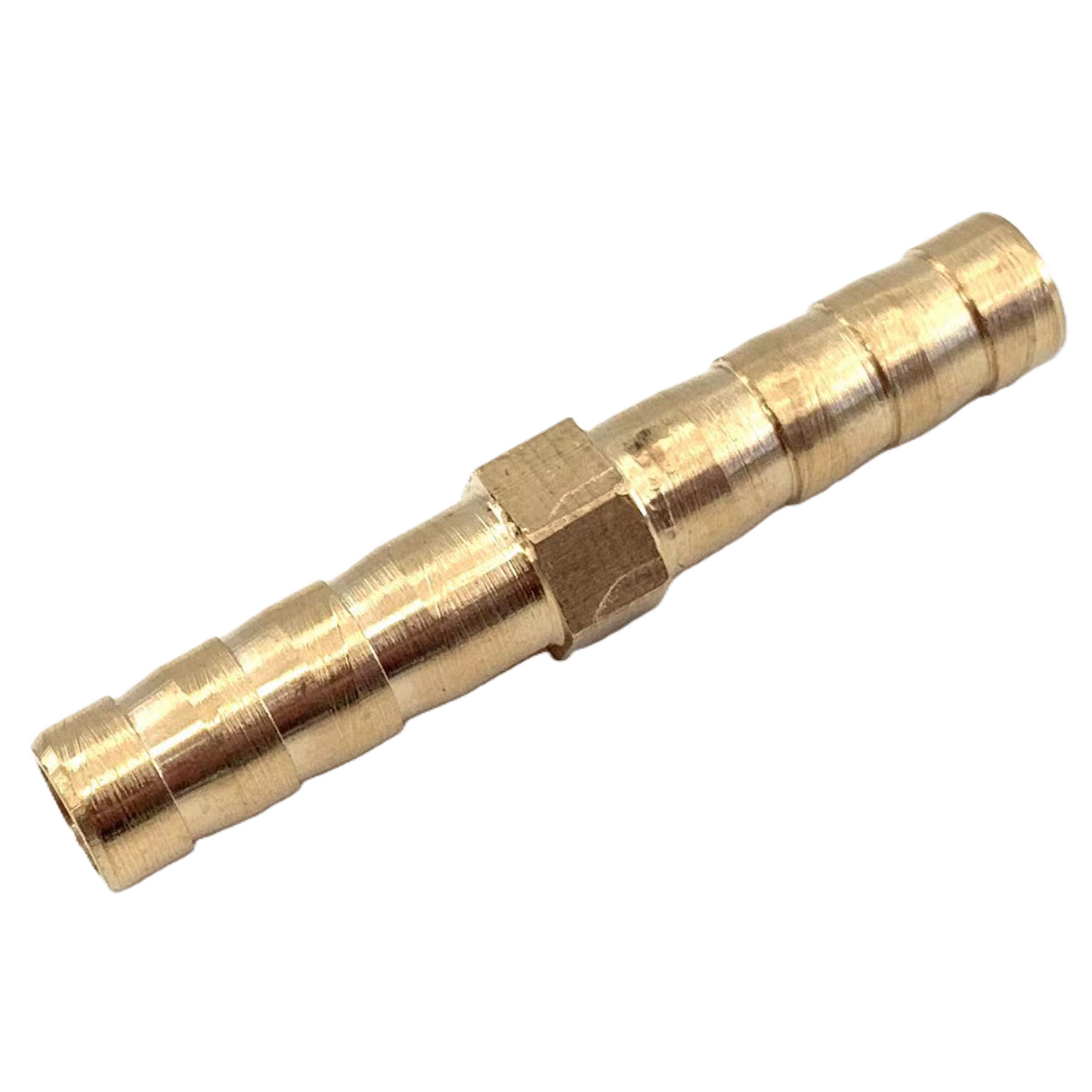 6mm Brass Barbed Hose Joiner