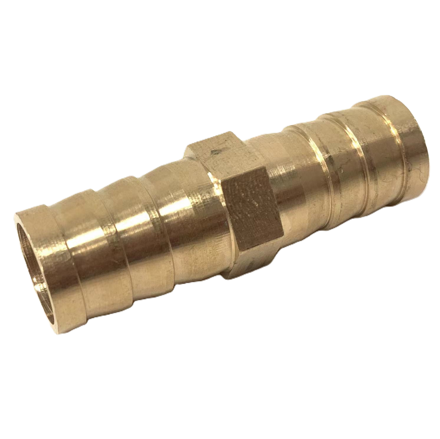 16mm Brass Barbed Hose Joiner