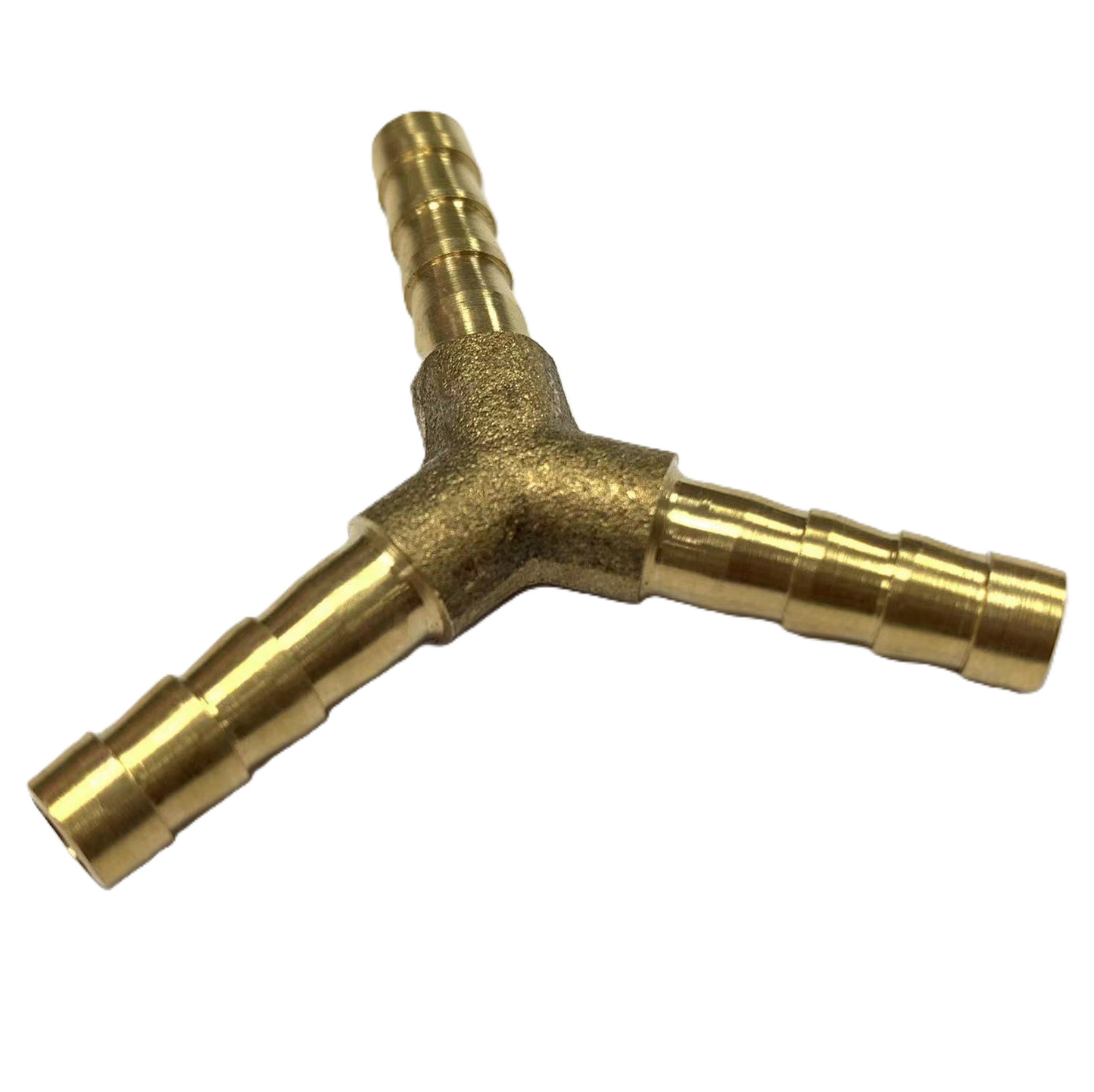6mm Brass Barbed Y Hose Joiner