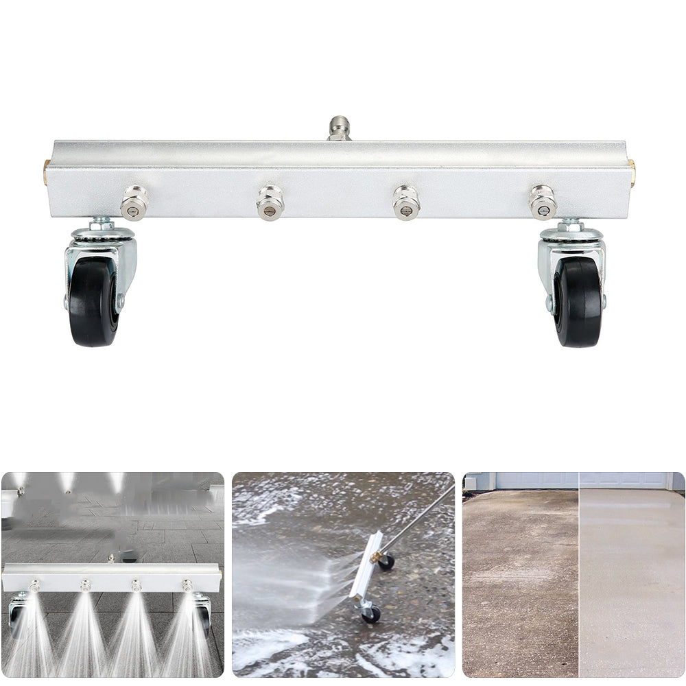 Water Sweeper Pressure Washer Attachment 1/4 Inch Quick Connect