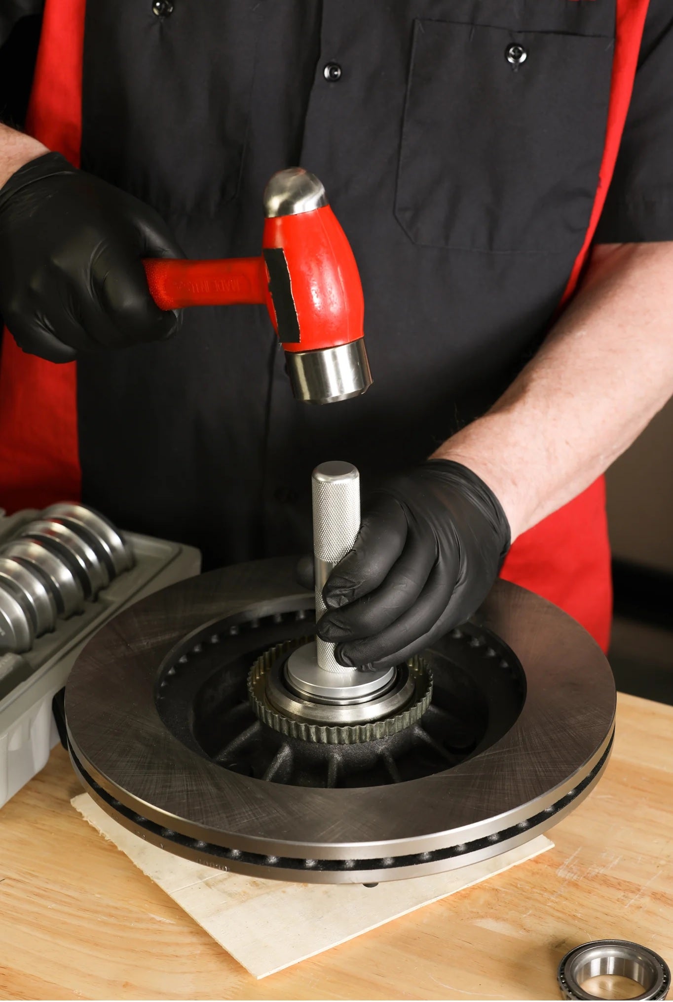 Wheel Bearing Race Seal Bush Driver Set - 17 Piece