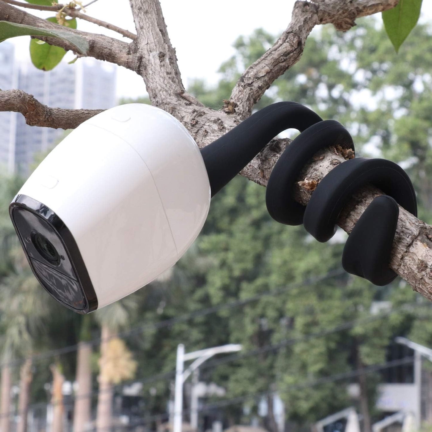 Flexible Twist Mount for CCTV Cameras - Black