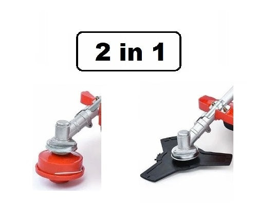 36cc 4-Stroke Engine - Petrol Line Trimmer 2 in 1