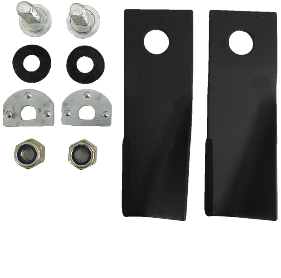 Honda 19 and 21 inch Rover 20 and 22 inch Lawnmower Blade and Bolt Set