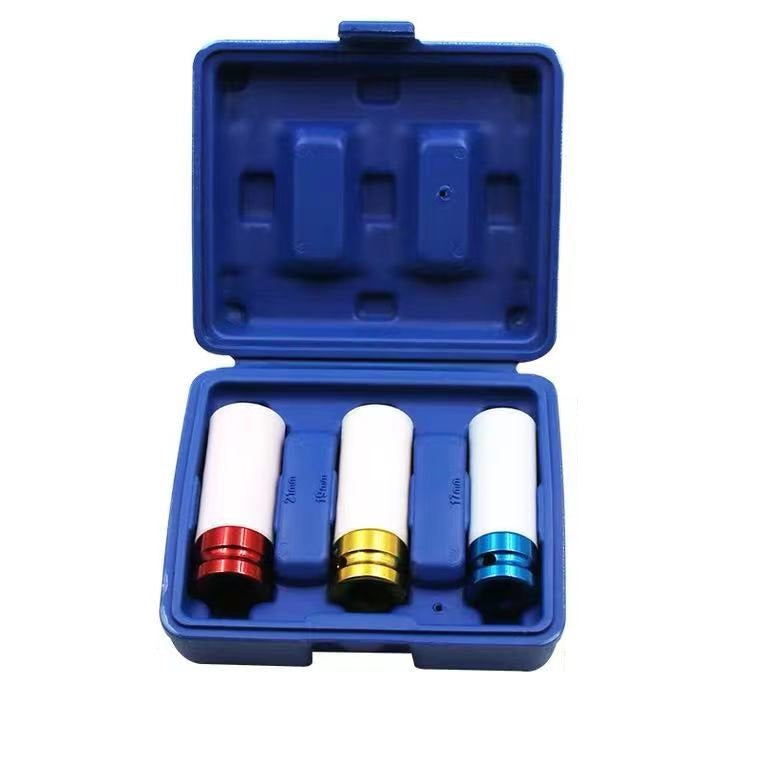 Thin Wall Impact Wheel Socket Set 1/2 Inch Drive