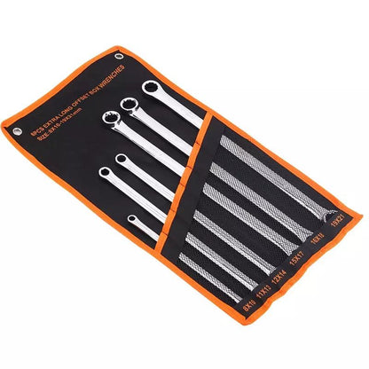 Extra Long Double Ring Spanner Set - 6 Piece