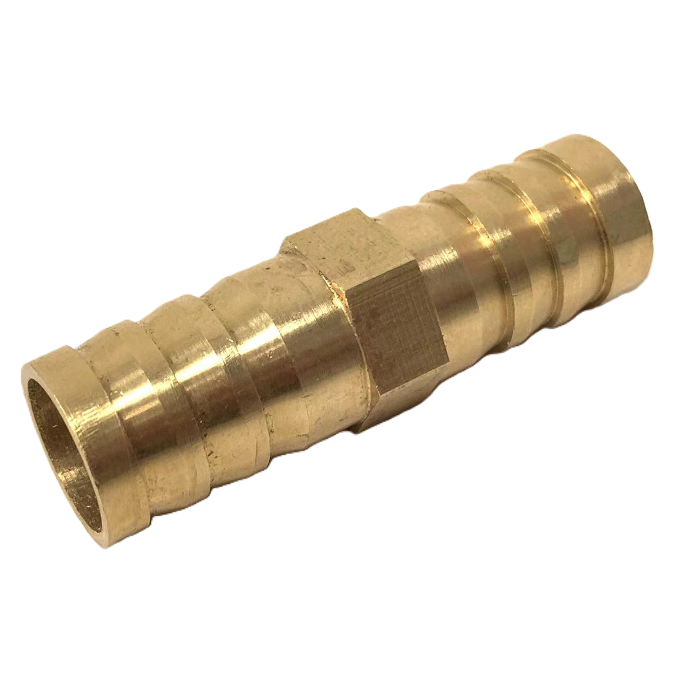 14mm Brass Barbed Hose Joiner