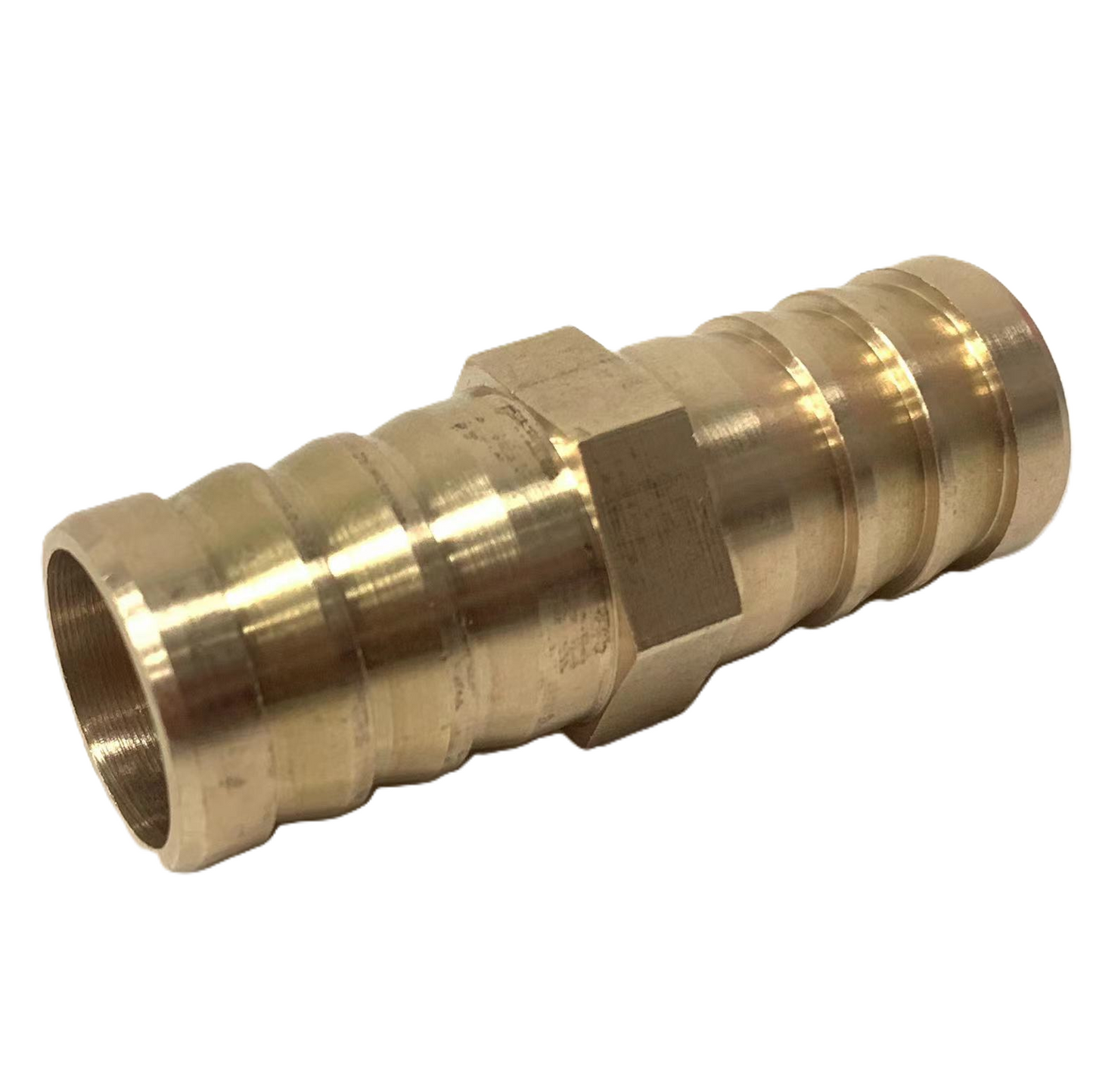 19mm Brass Barbed Hose Joiner