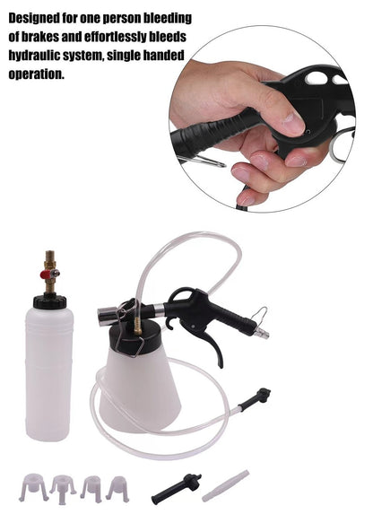 One man Pneumatic Brake Bleeding Kit