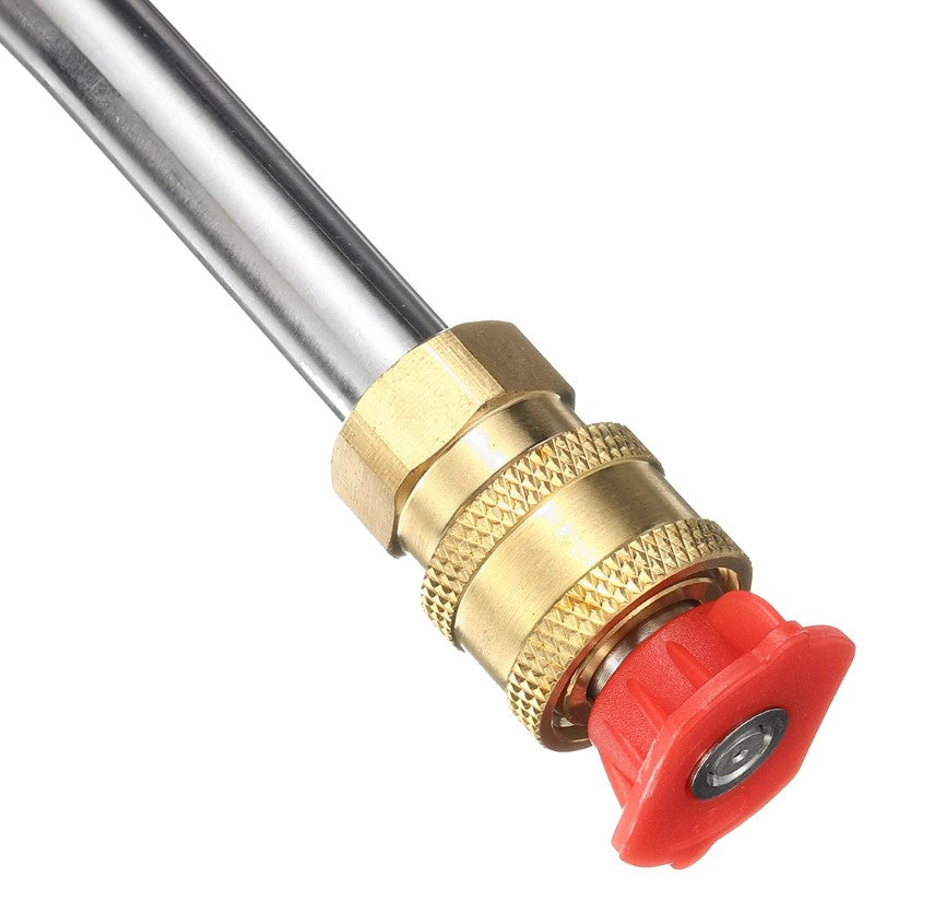 Pressure Washer Lance Attachment 16cm 1/4 Inch Quick Connect - 120°
