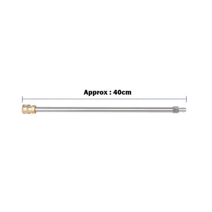 Pressure Washer Lance Attachment 40cm 1/4 Inch Quick Connect - Straight