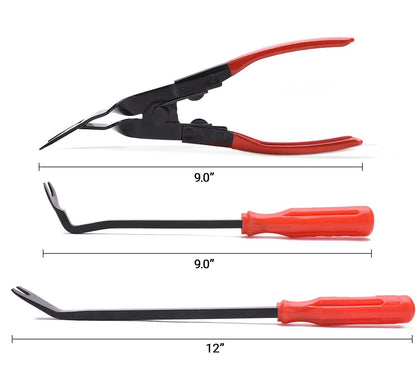 Automotive Panel and Upholstery Clip Plier Set