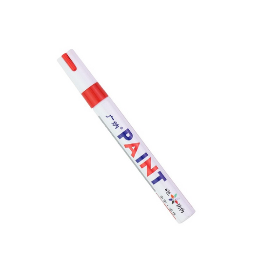 Red Tyre Marking Paint Pen