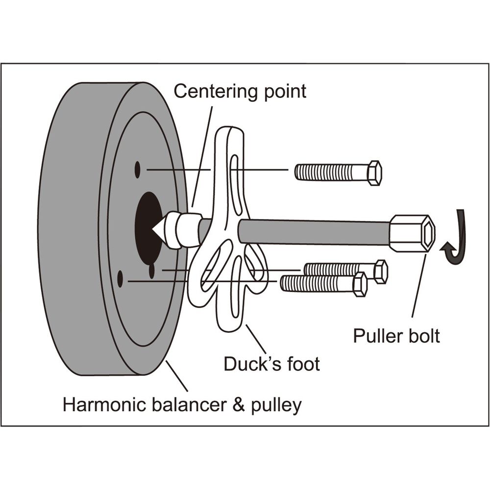 20 Piece Harmonic Balancer Puller
