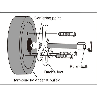 20 Piece Harmonic Balancer Puller