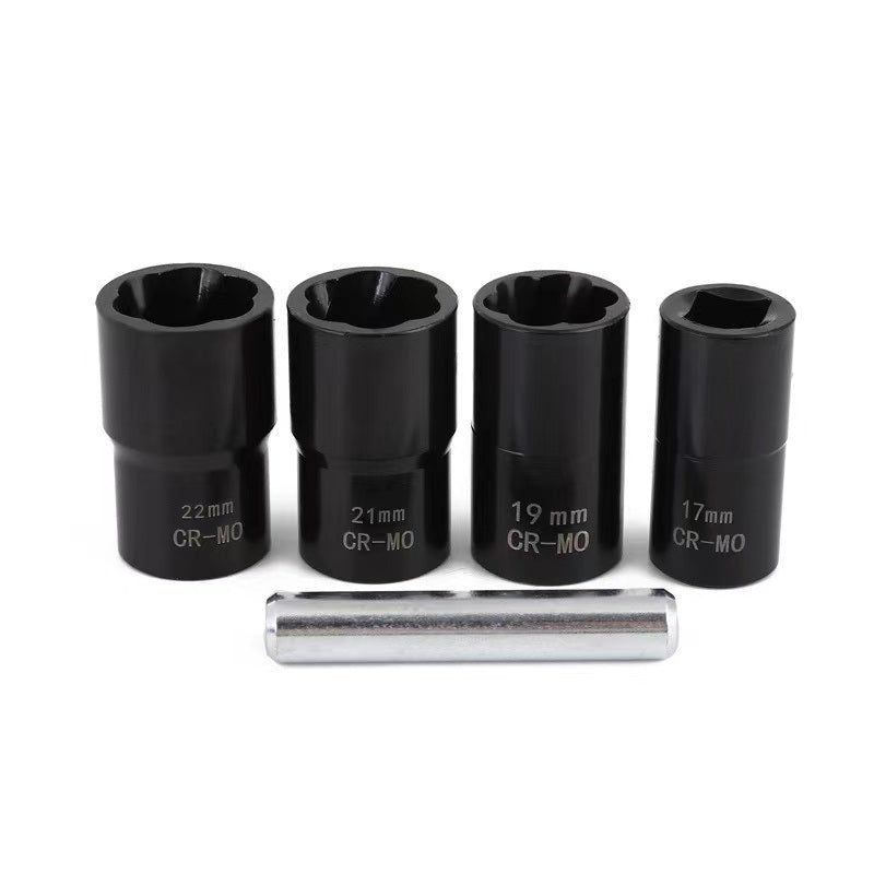 1/2 Inch Drive 6 Piece Twist Socket Set