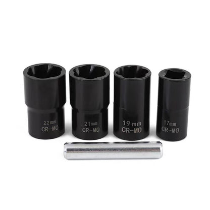 1/2 Inch Drive 6 Piece Twist Socket Set