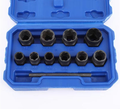 3/8 Inch Drive 12 Piece Twist Socket Set
