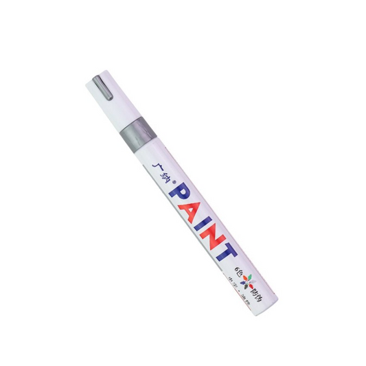 Silver Tyre Marking Paint Pen