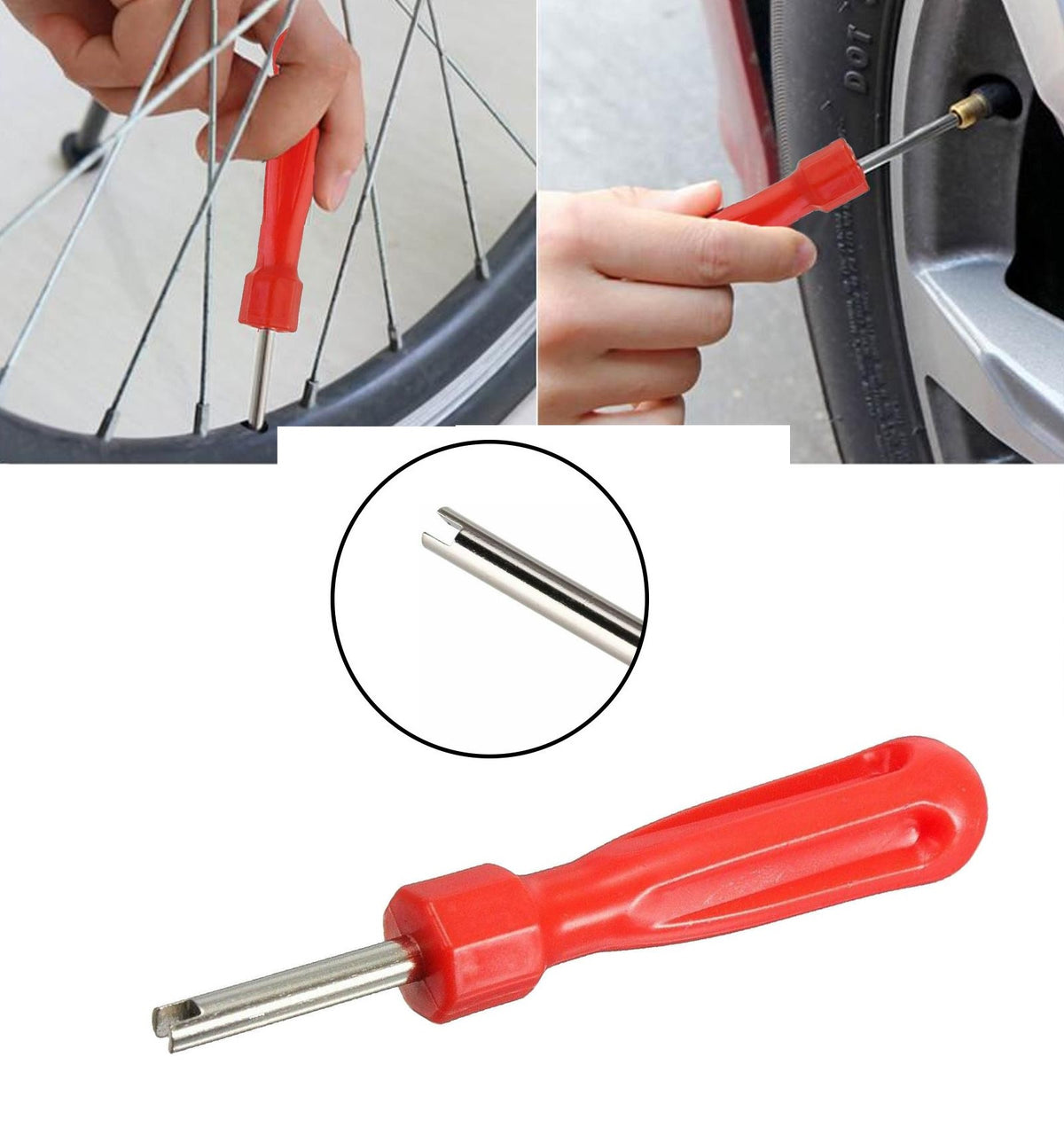 Universal Tyre Valve Core Tool