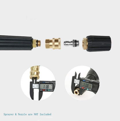Pressure Washer Adapter Set M14 - 1/4 Inch Quick Connect