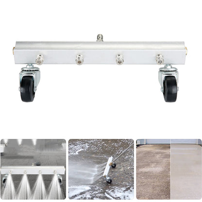 Water Sweeper Pressure Washer Attachment 1/4 Inch Quick Connect
