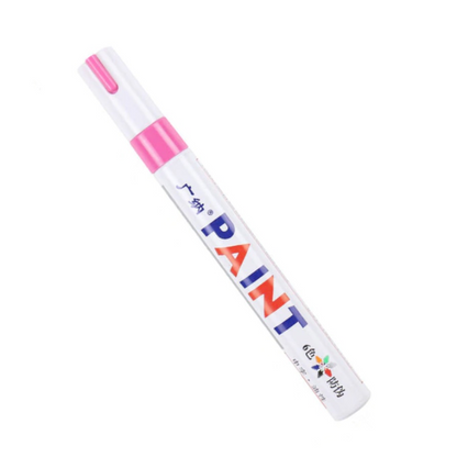 Pink Tyre Marking Paint Pen
