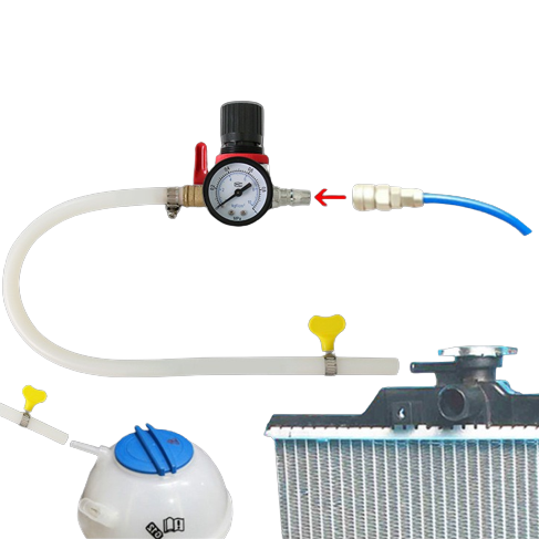 Universal Radiator and Cooling System Leak Tester