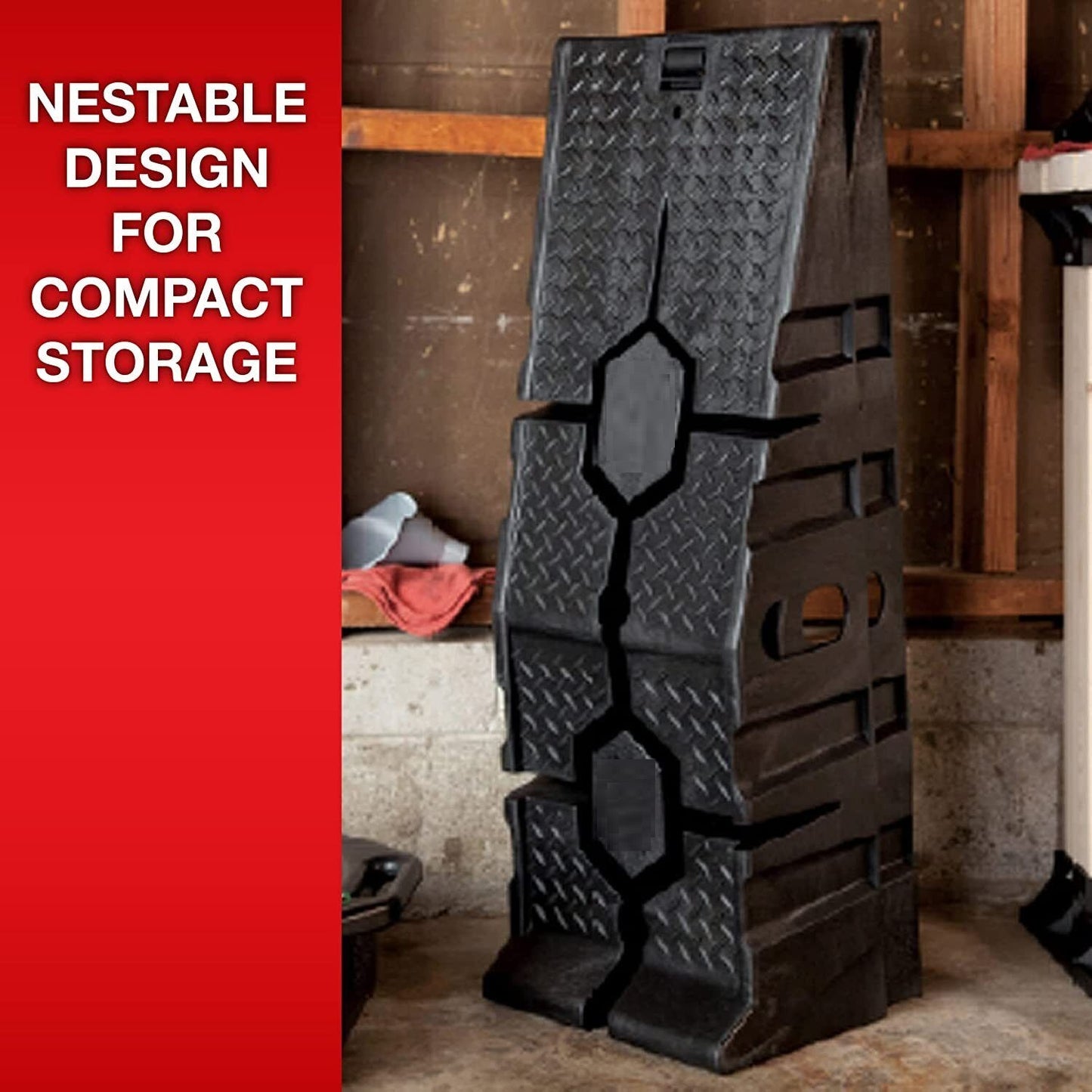 Stackable Car Ramps Set 2000kg