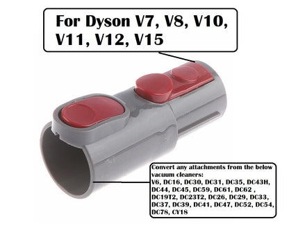 Attachment Adapter for Dyson V7, V8, V10, V11, V12, V15 to V6