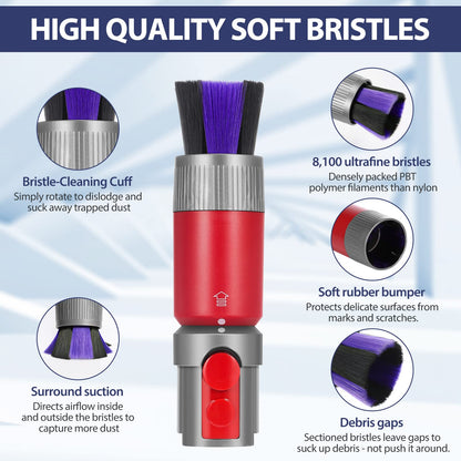 Scratch Free Dust Brush Attachment for Dyson
