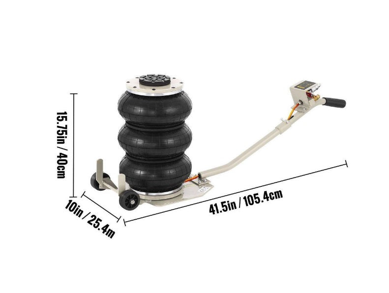 Pneumatic Air Bag Floor Jack 3000kg