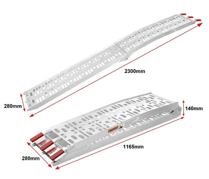 Aluminum Folding Ramp 340kg