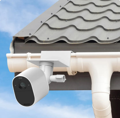 Gutter Mount for CCTV Cameras - White