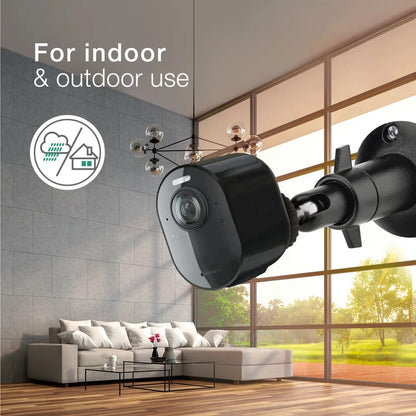 Wall Mount for CCTV Cameras - Black