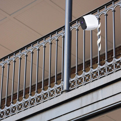 Flexible Twist Mount for CCTV Cameras - White
