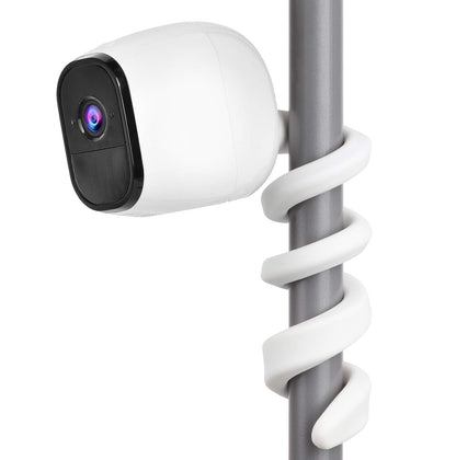 Flexible Twist Mount for CCTV Cameras - White