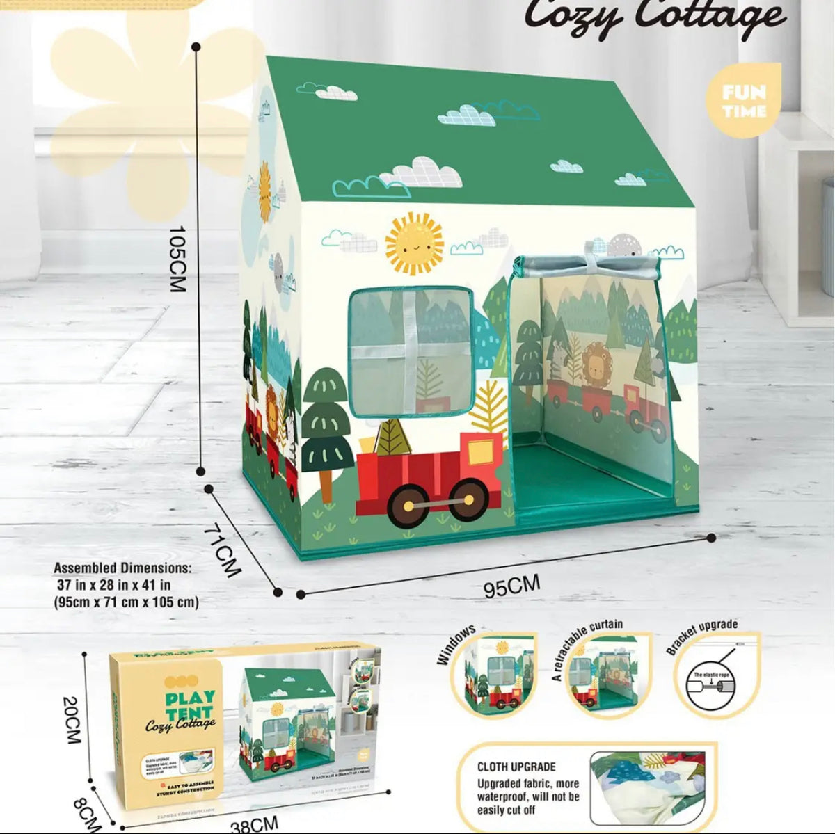 Cozy Cottage Tractor Play Tent