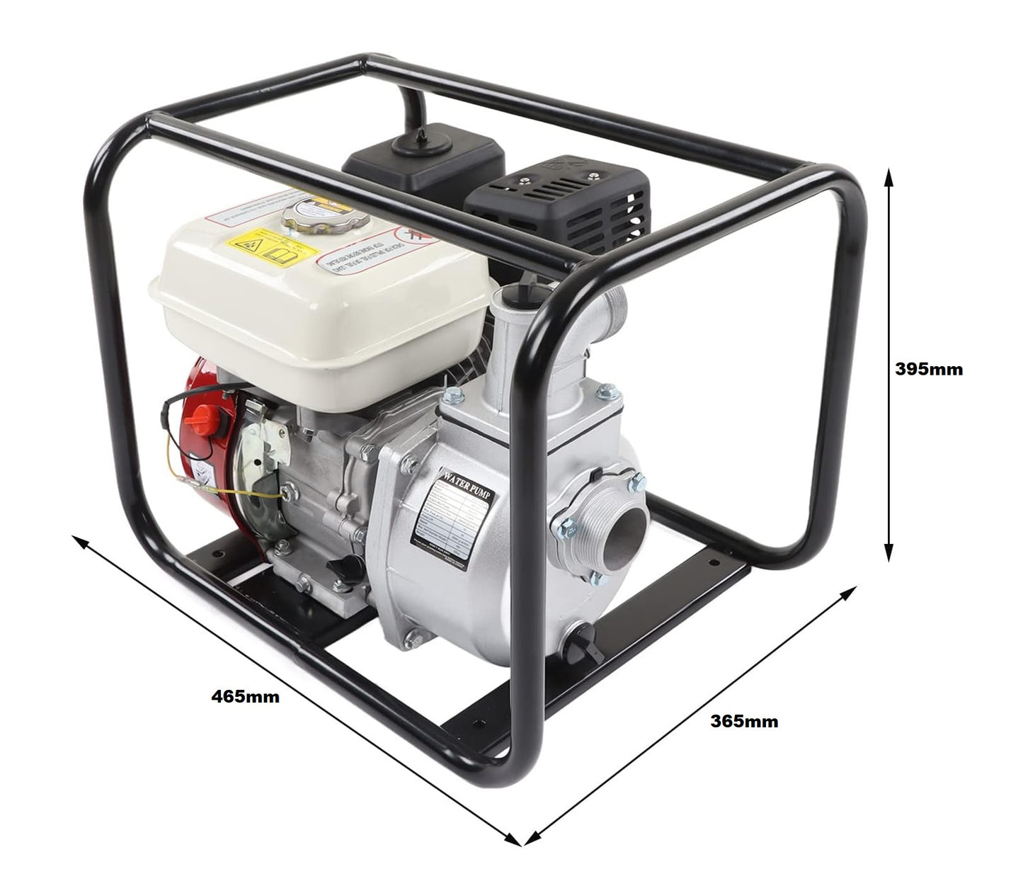 6.5hp Portable Petrol Water Pump 3 Inch 4-Stroke Engine
