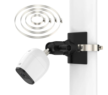 Downpipe Mount for CCTV Cameras - Black
