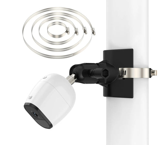 Downpipe Mount for CCTV Cameras - Black
