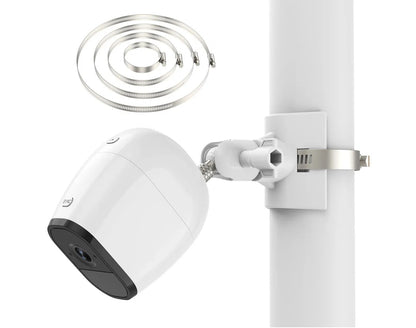 Downpipe Mount for CCTV Cameras - White