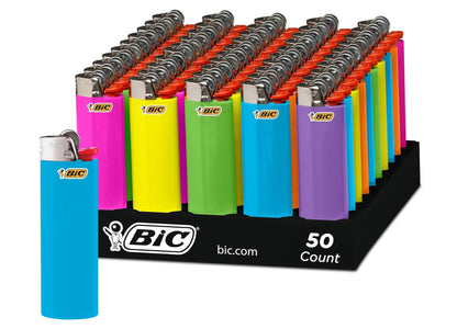 BiC J26 Maxi Lighters - Tray 50