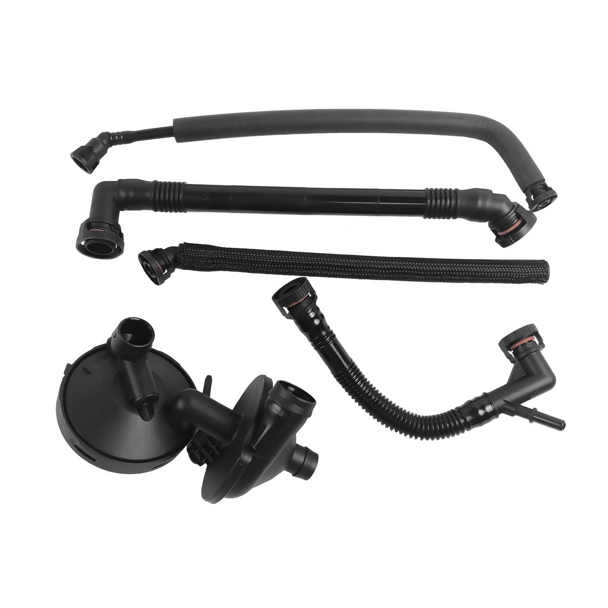 BMW 3,5,7,MXE PCV Crankcase Vent Valve Breather Hose Kit