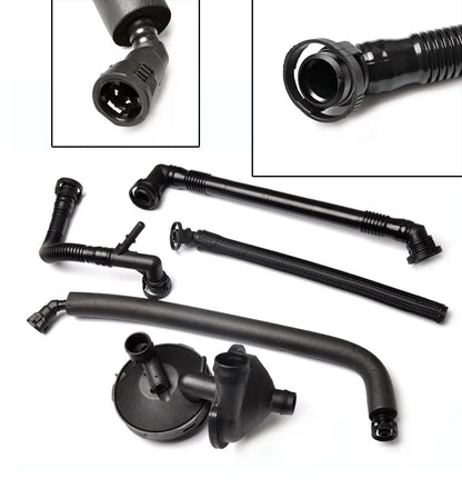 BMW 3,5,7,MXE PCV Crankcase Vent Valve Breather Hose Kit