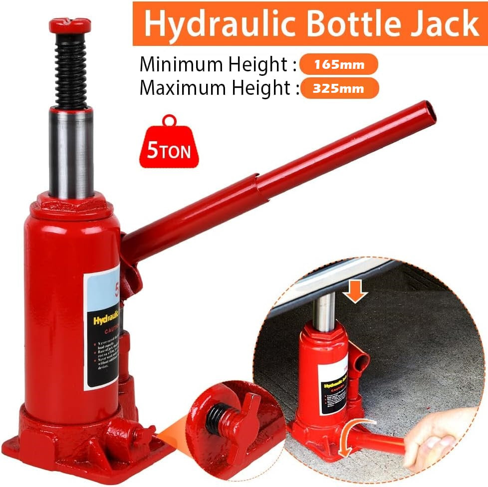 5000kg Hydraulic Bottle Jack