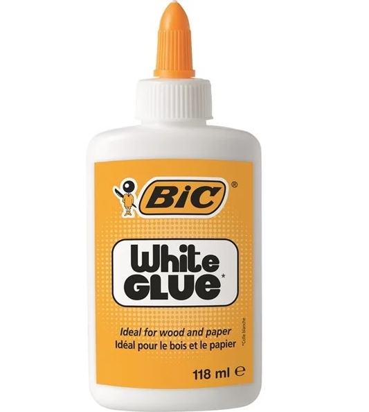 BIC White Glue - 118ml