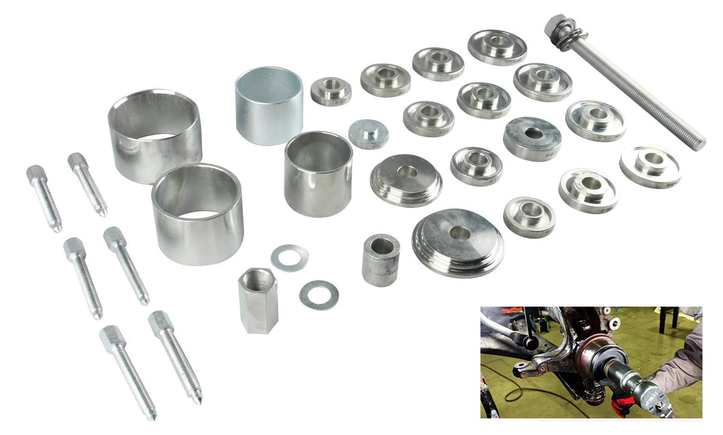 Front and Rear Wheel Bearing Kit