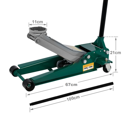 Super Low Profile Hydraulic Trolley Jack 3000kg
