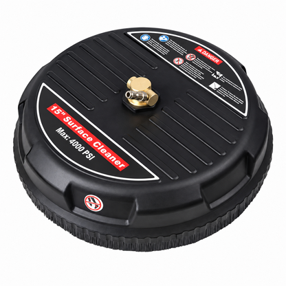 15 Inch 4000 PSI Pressure Washer Surface Cleaner Attachment